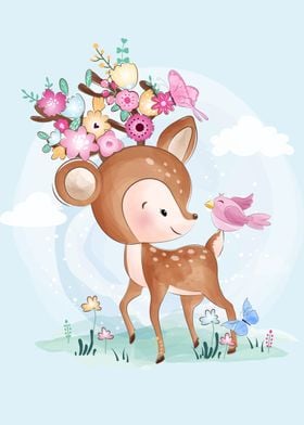 Cute little deer