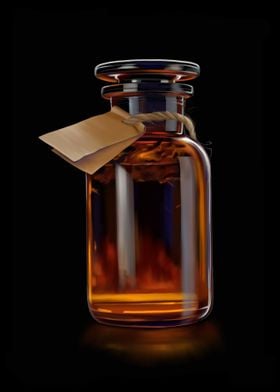 Apothecary bottle 