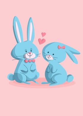 bunnies couple