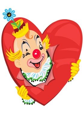 Clown with Heart