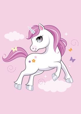 Cute little unicorn 