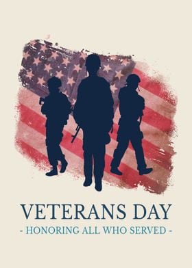 Veterans day honoring 