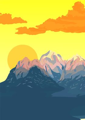  poster mountains