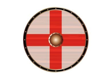 England Flag Shield