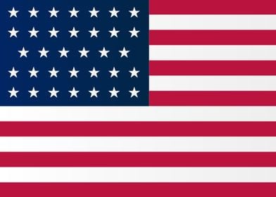 American Civil War Flag