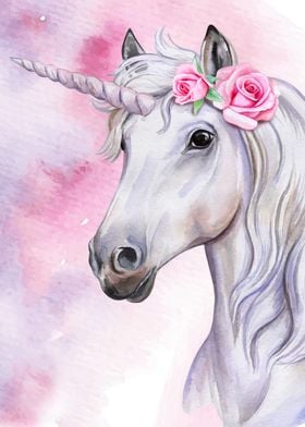 unicorn portrait