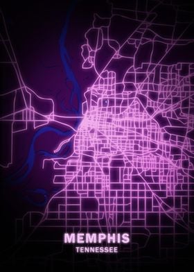 MEMPHIS CITY MAP