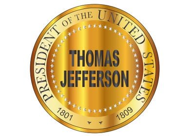 Golden Thomas Jefferson