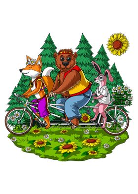 Hippie Animals Adventure