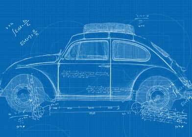 car blueprint