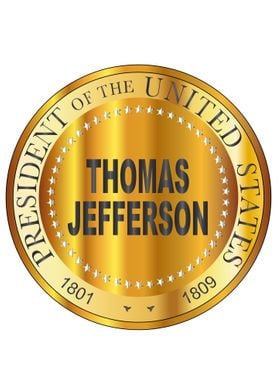 Golden Thomas Jefferson