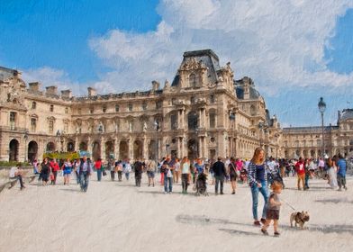 Louvre exterior