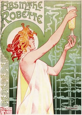 Absinthe Robette Privat Livemont 1896