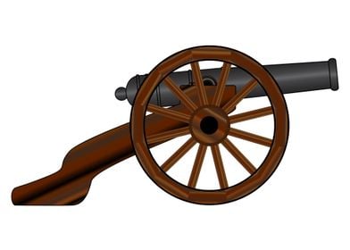 American Civil War Cannon