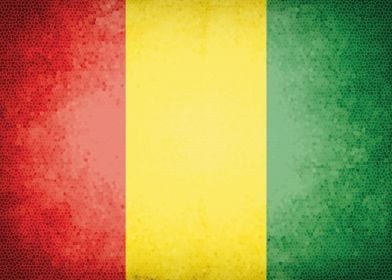 Guinea vintage flag