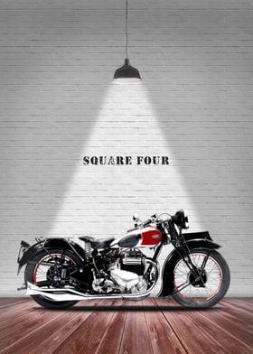 The Square Four Motorcycle