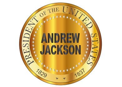 Andrew Jackson Gold Stamp 