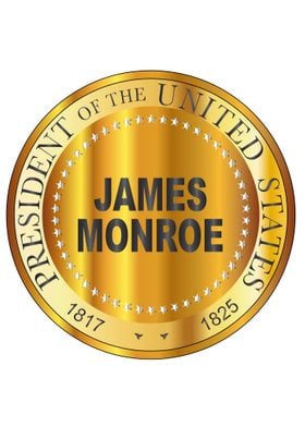 James Monroe Gold Stamp