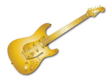 Gold Guitar