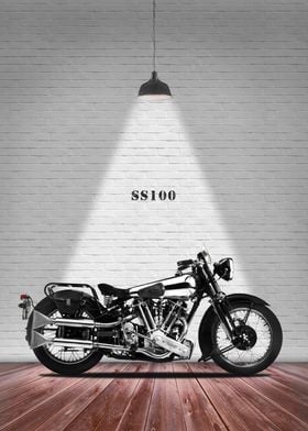 SS100 Vintage Motorcycle