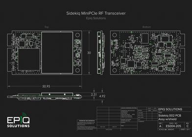 Sidekiq MiniPCIe CAD