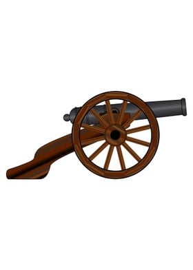 American Civil War Cannon