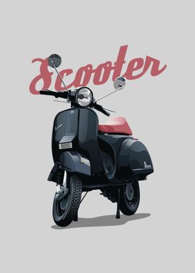 Scooter vector