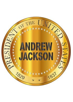 Andrew Jackson Gold Stamp 