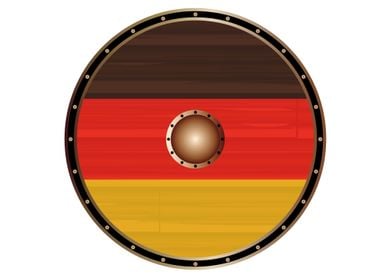 Germany Flag Viking Shield