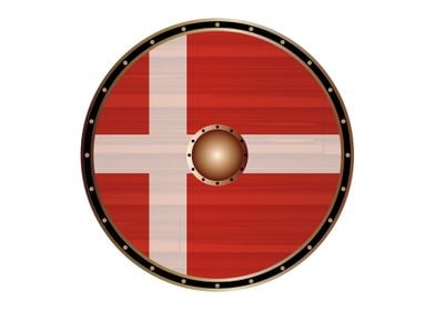 Dane Flag Viking Shield