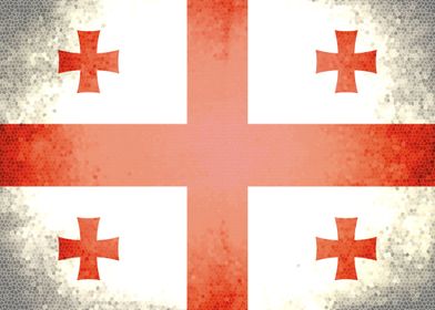 Georgia vintage flag