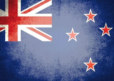 New Zealand vintage flag