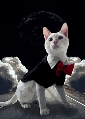 Elegant cat