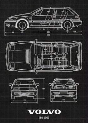 Volvo 480 1993