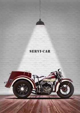 Vintage Servi Car