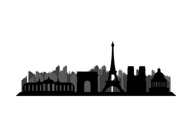 Paris skyline