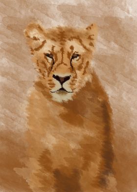 LION painting