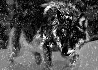 Wolf Blizzard