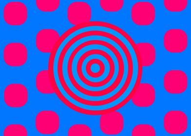 Circles on Red Dots