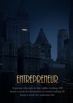 Entrepreneur Definition 