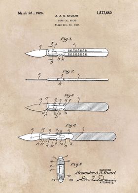 patent Stuart Surgical kni