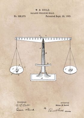 patent Guild Balance weigh