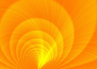 Abstract Oranges Circles