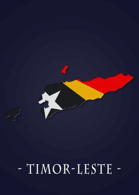 Map County Timor Leste