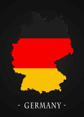 Map County Germany