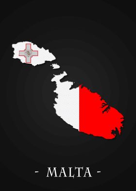 Map County Malta