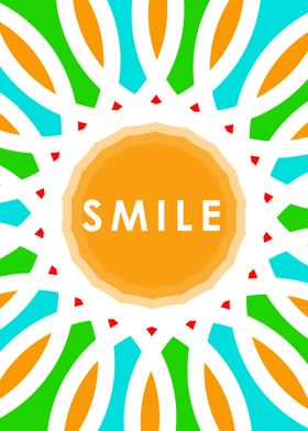 Smile text art