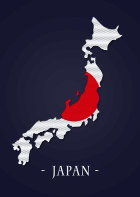 Map County Japan