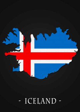 Map County Iceland