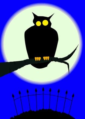 Cemetery Owl